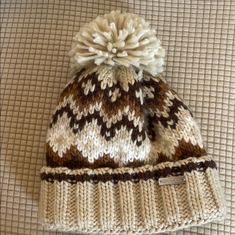 Coal Winter Hat with Pom Pom